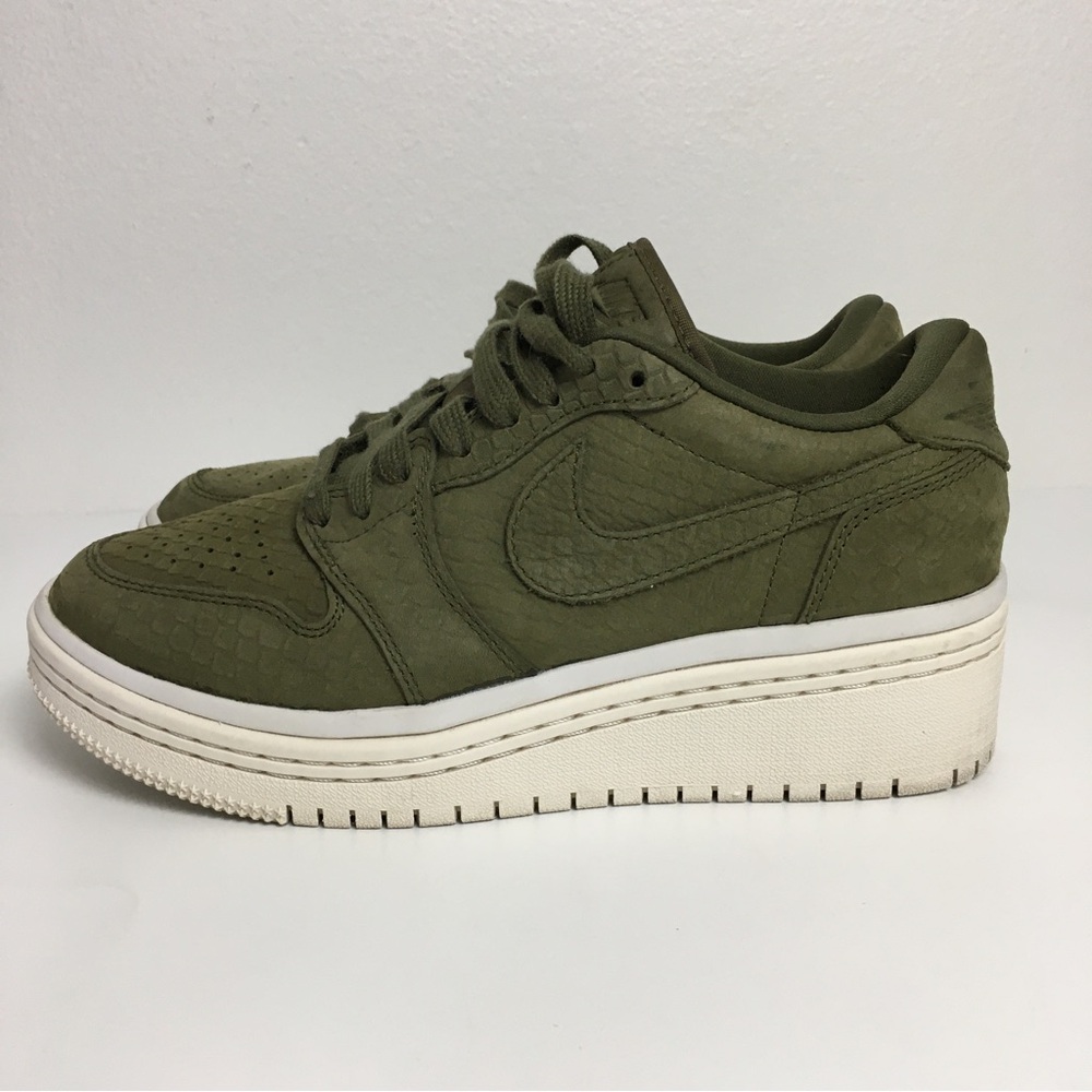 Nike Olive Green Athletic Shoes
